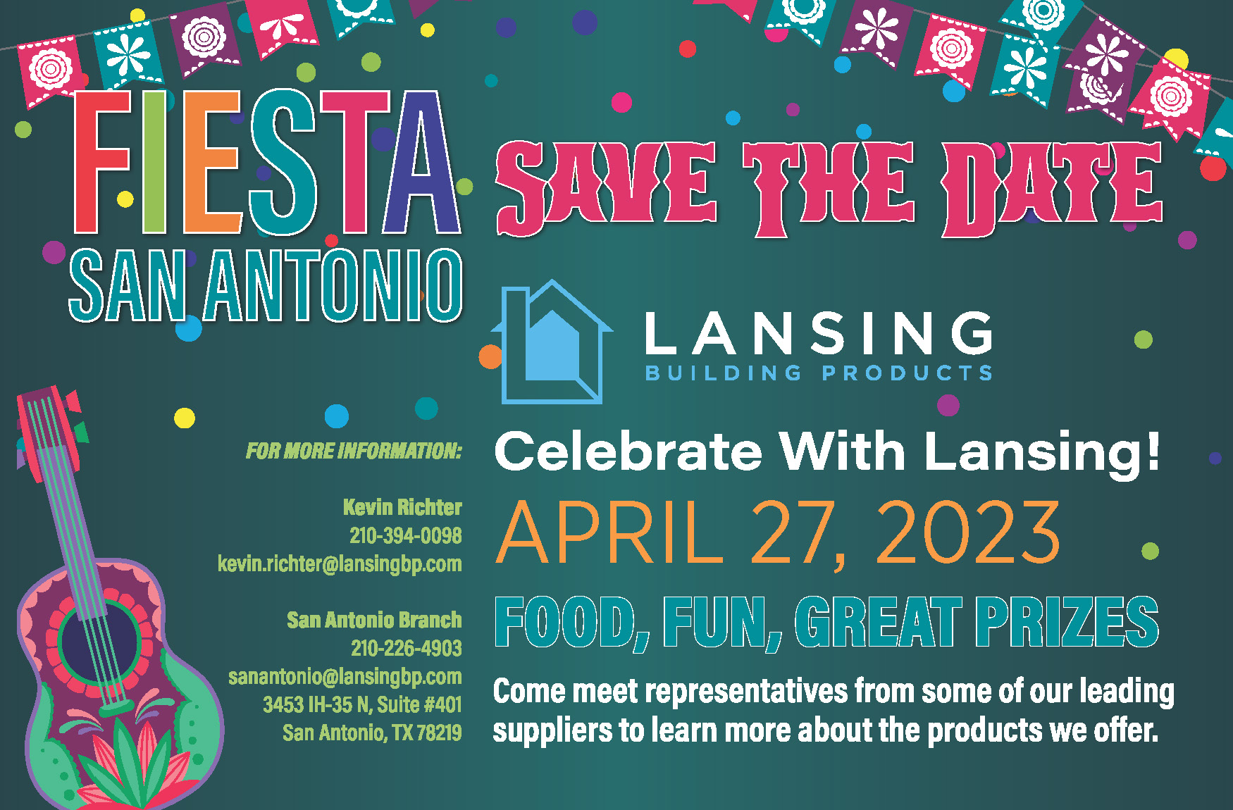 FIESTA SAN ANTONIO 2023 Lansing Building Products