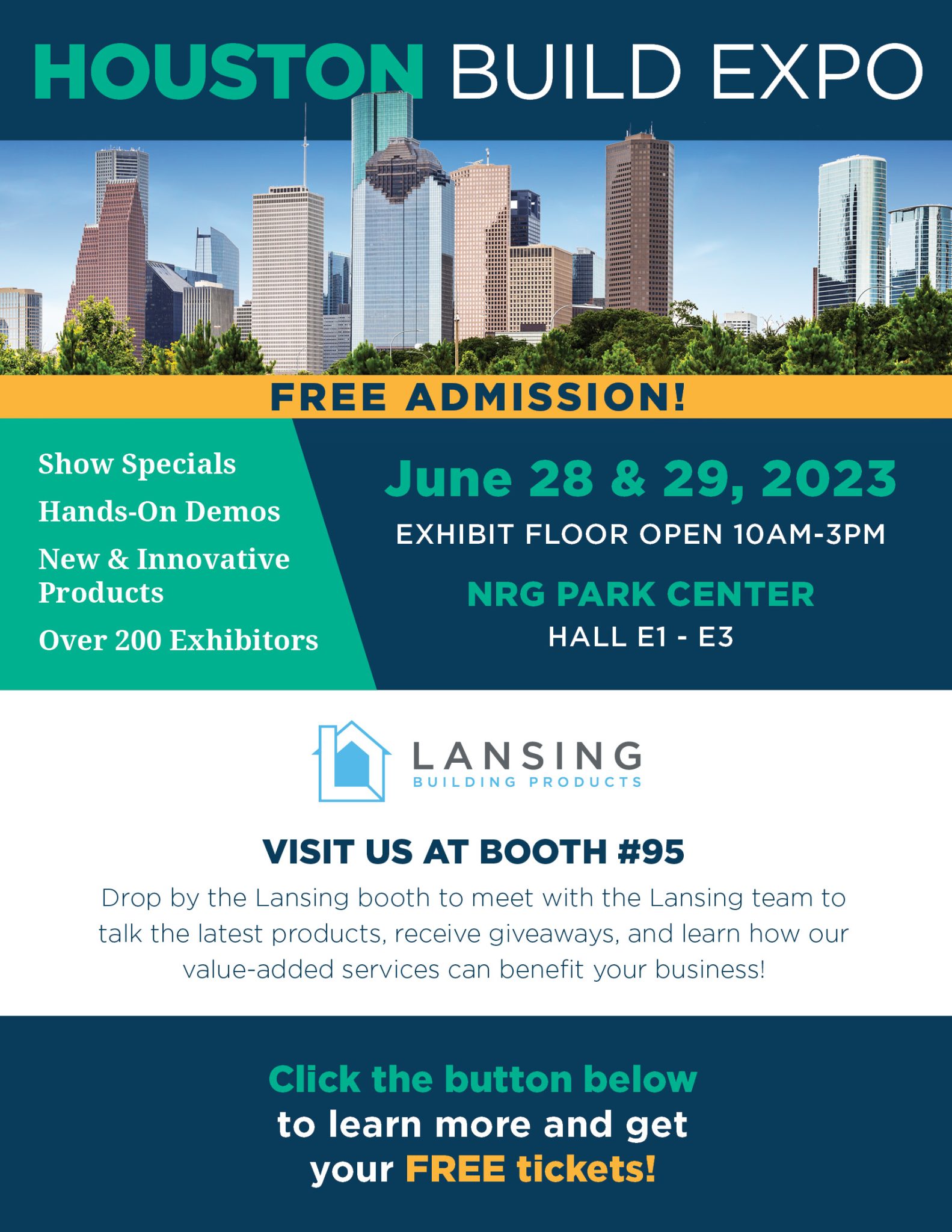 Houston Build Expo 2023 Lansing Building Products